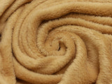Schwarz Soft Wellness-Fleecestoff Stoff Stoffe- pro 50cm