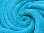 T&uuml;rkis Soft Wellness-Fleecestoff Stoff Meterware Stoffe