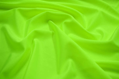 Neongelb super stretch Lycrastoff bi-elastisch Sportmode Stoff